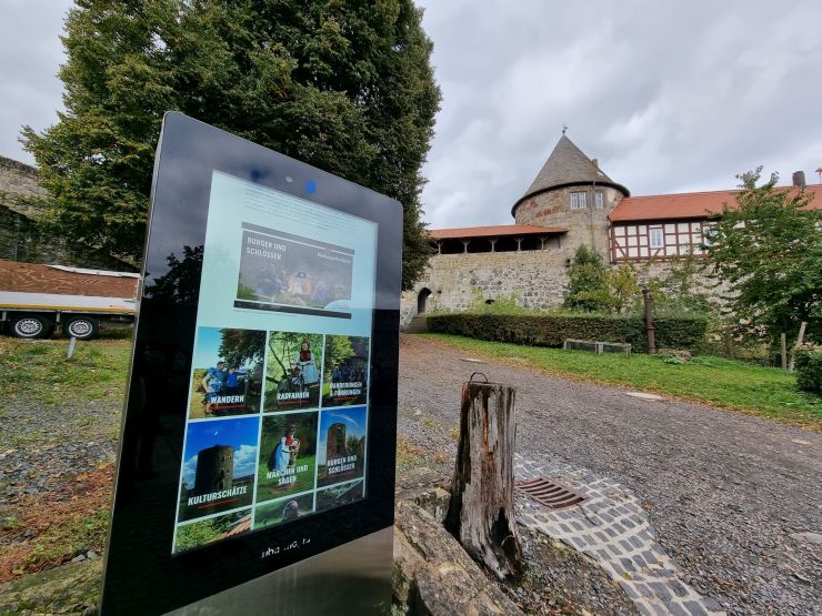 gefördertes Projekt Infostele