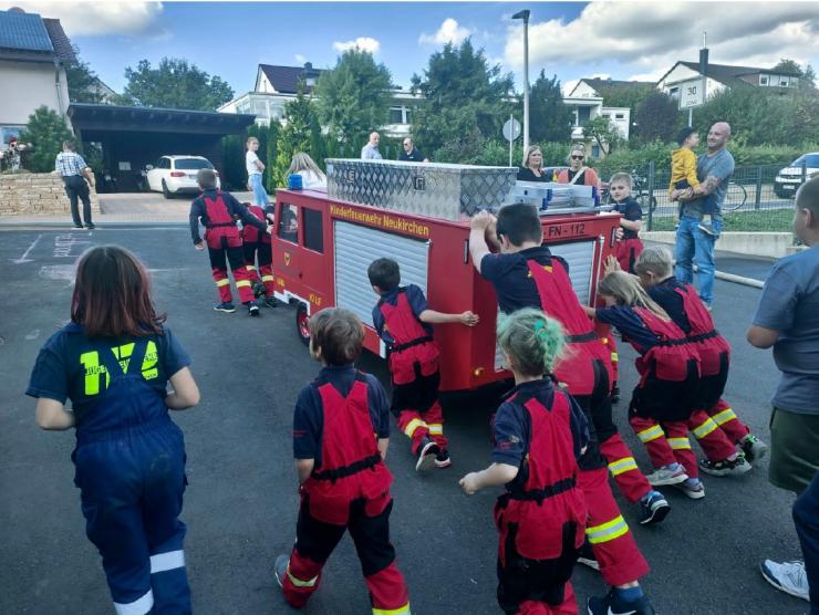 gefördertes Projekt Jugendfeuerwehr